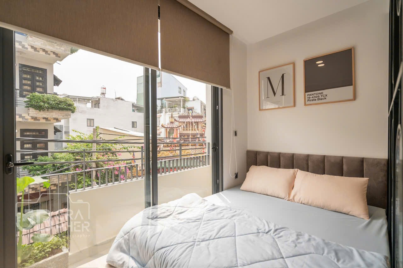 CĂN HỘ 1 PHÒNG NGỦ CAO CẤP BAN CÔNG DECOR CỰC XINH Ở PHAN XÍCH LONG ảnh 3