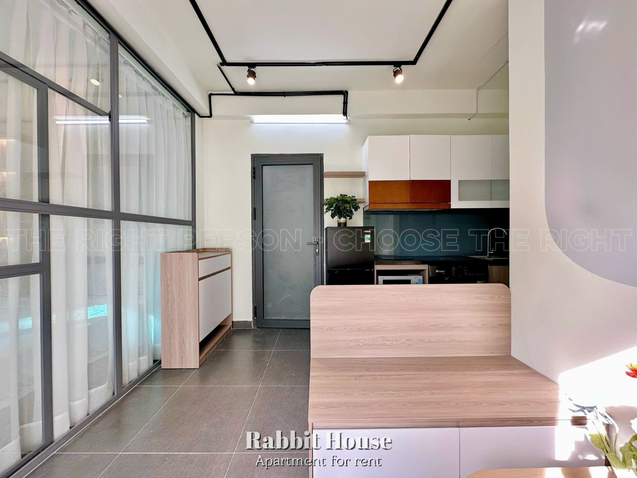 CĂN HỘ 1 PHÒNG NGỦ CAO CẤP FULL NỘI THẤT NHIỀU CỬA SỔ Ở NGUYỄN TRUNG TRỰC ảnh 5