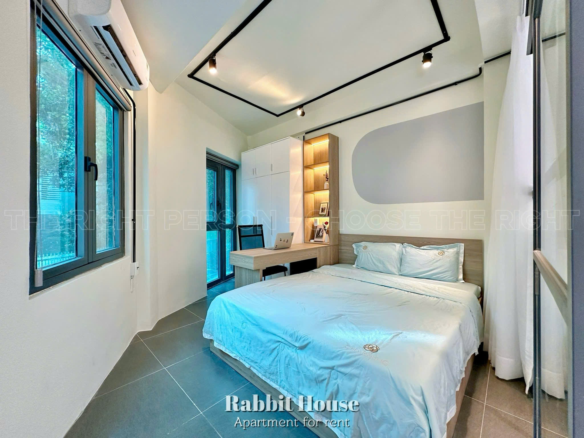 CĂN HỘ 1 PHÒNG NGỦ CAO CẤP FULL NỘI THẤT NHIỀU CỬA SỔ Ở NGUYỄN TRUNG TRỰC