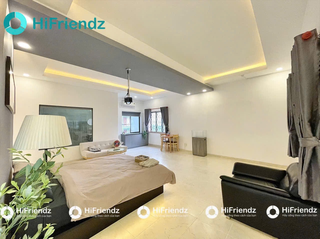 CĂN HỘ DIỆN TÍCH RỘNG NHIỀU CỬA SỔ CÓ BỒN TẮM Ở SÁT QUẬN 1 ảnh 2