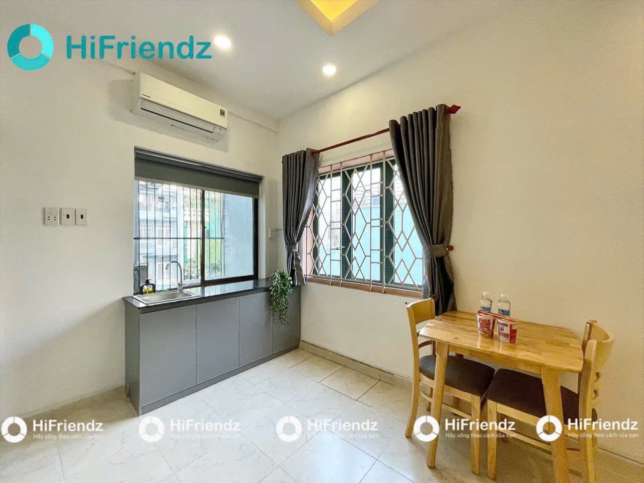 CĂN HỘ DIỆN TÍCH RỘNG NHIỀU CỬA SỔ CÓ BỒN TẮM Ở SÁT QUẬN 1 ảnh 5