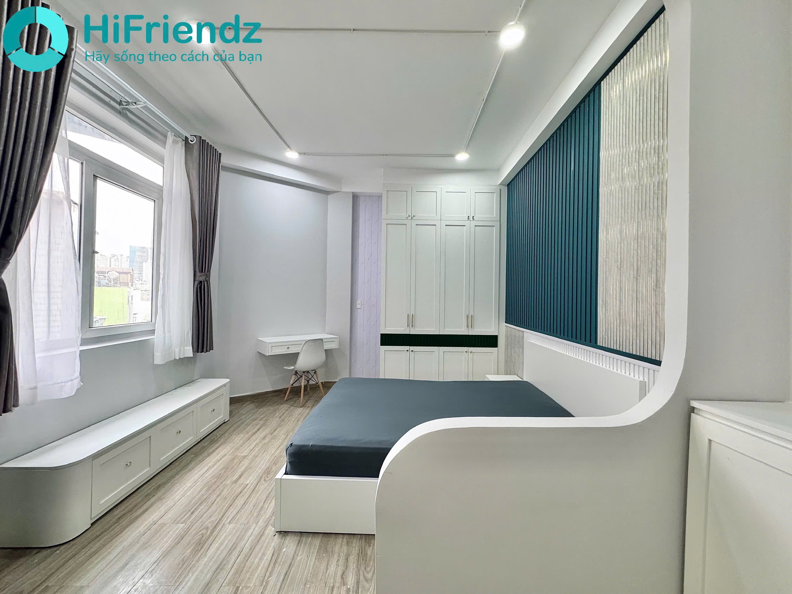 MỚI KHAI TRƯƠNG CĂN HỘ TÁCH BẾP DẠNG 1 PHÒNG NGỦ CỬA SỔ QUANH PHÒNG Ở NGUYỄN NGỌC PHƯƠNG SÁT QUẬN 1