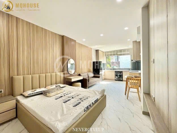 CĂN HỘ SIÊU RỘNG TONE GỖ CAO CẤP CỬA SỔ CỰC TO NỘI THẤT CAO CẤP Ở NGÔ TẤT TỐ