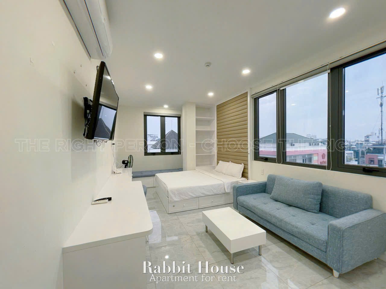 CĂN HỘ CAO CẤP CỰC RỘNG BẾP XA GIƯỜNG NHIỀU CỬA SỔ LỚN Ở TRẦN HỮU TRANG