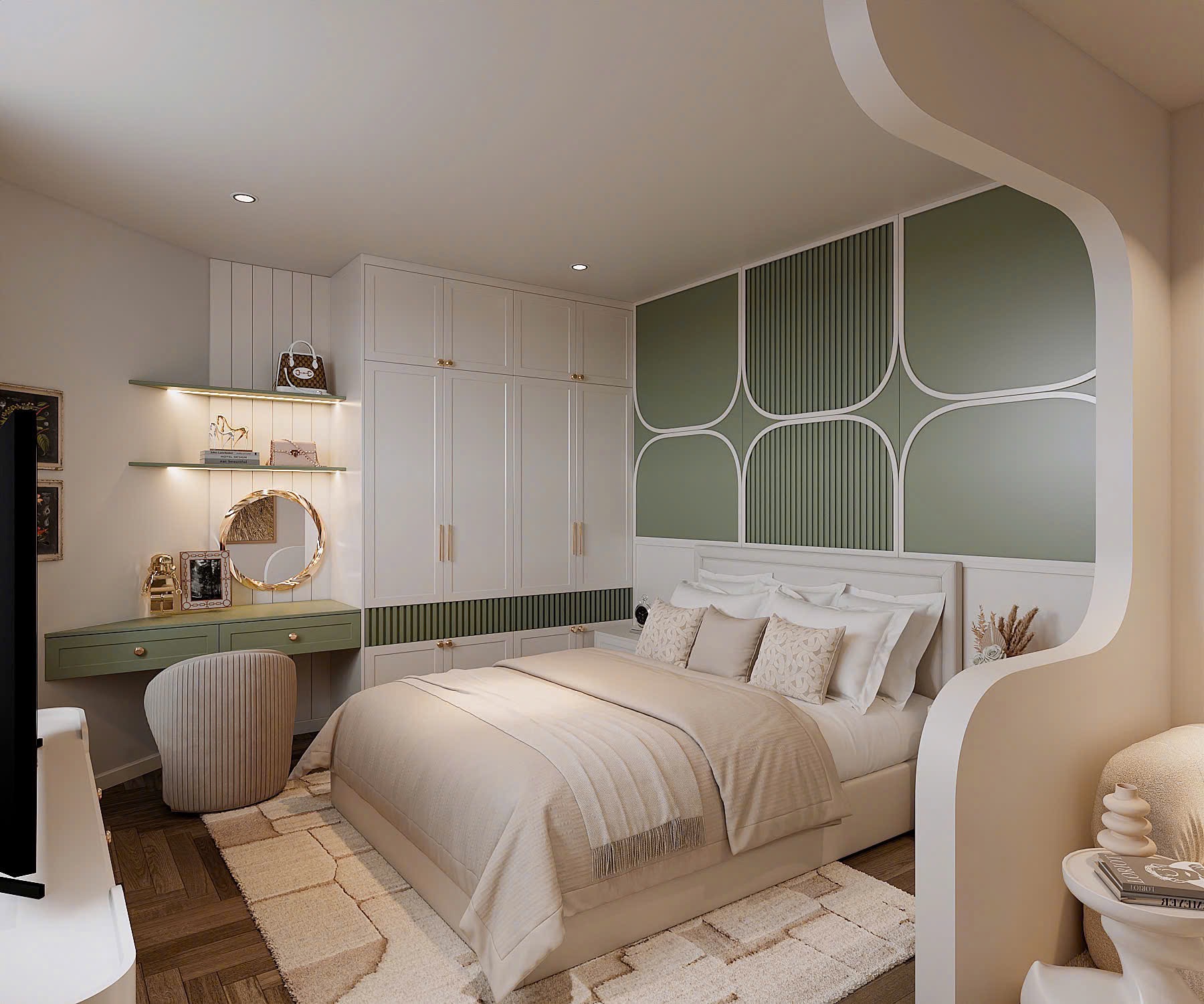 CĂN HỘ CAO CẤP TÁCH BẾP DẠNG 1 PHÒNG NGỦ CỰC SANG TRỌNG Ở NGUYỄN NGỌC PHƯƠNG